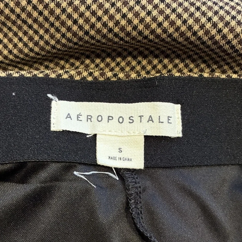 Aeropostale Houndstooth Mini Size Small‎ Skort Career Wear Office